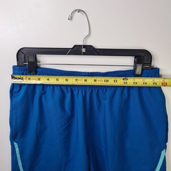 Nike Dri Fit Power Men's Woven Blue Athletic Shorts Sportswear Size M - Picture 6 of 9